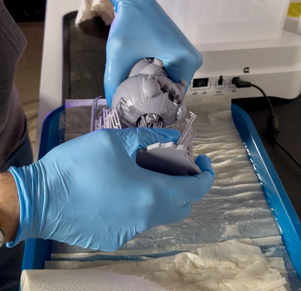 retrait des supports