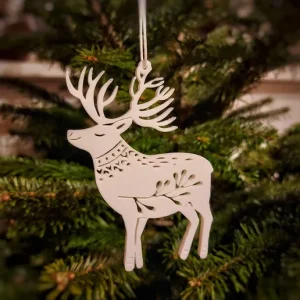 STL gratuit suspension renne de noël