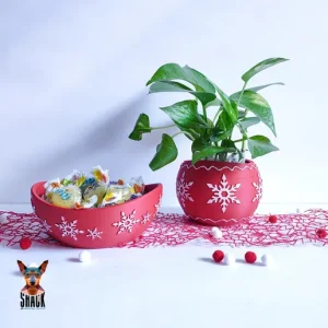 STL gratuit coupelles déco noël