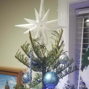 Etoile pour le haut du sapin de noël 2