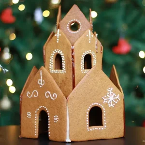 STL gratuit emporte-pièce maison pain d'épice noël