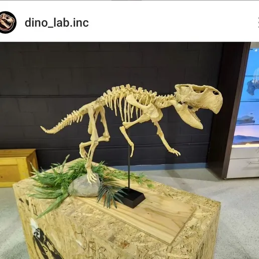 squelette dinosaure STL noël