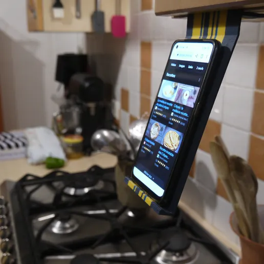 support téléphone suspendu