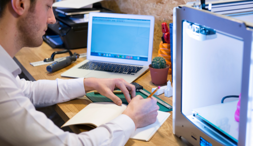 Métiers de l'impression 3D : designer modeleur 3D