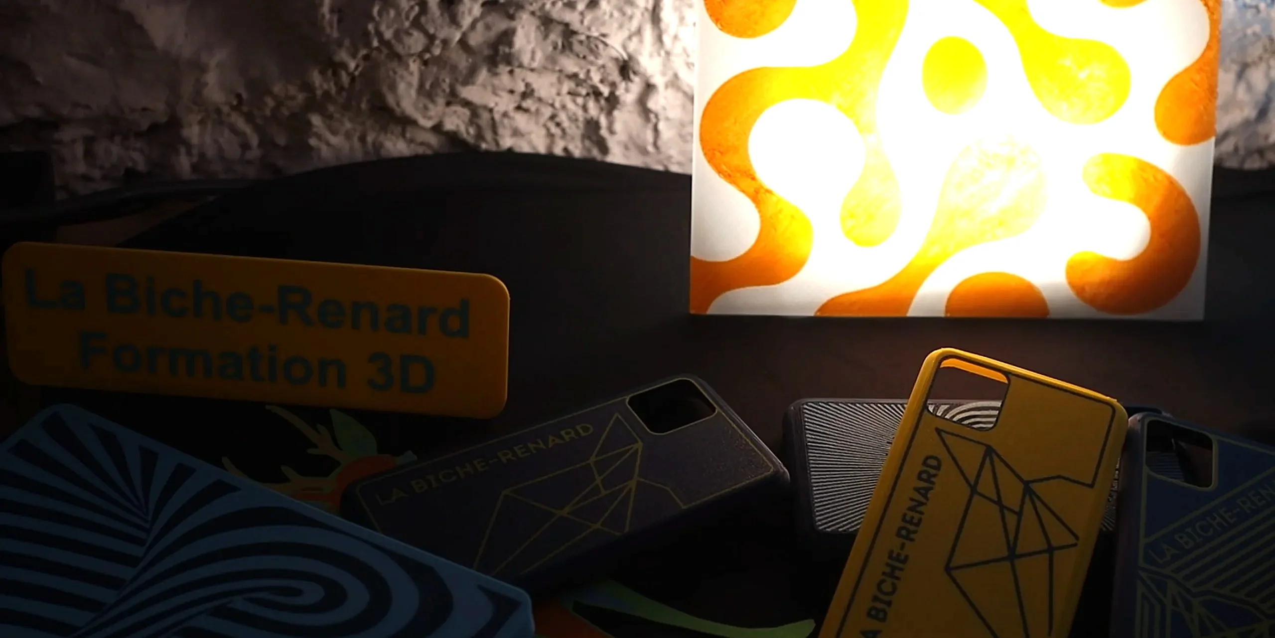 application impression 3D multicouleur