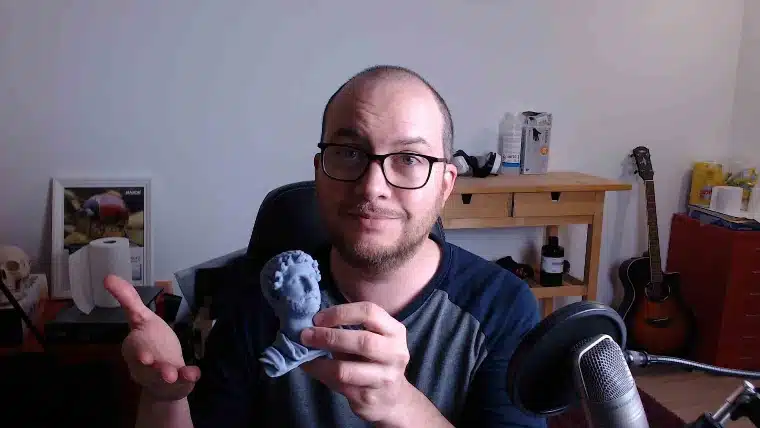 Nicolas Delille / Primante3D / Buste de l'Empereur Hadrien imprimé en 3D